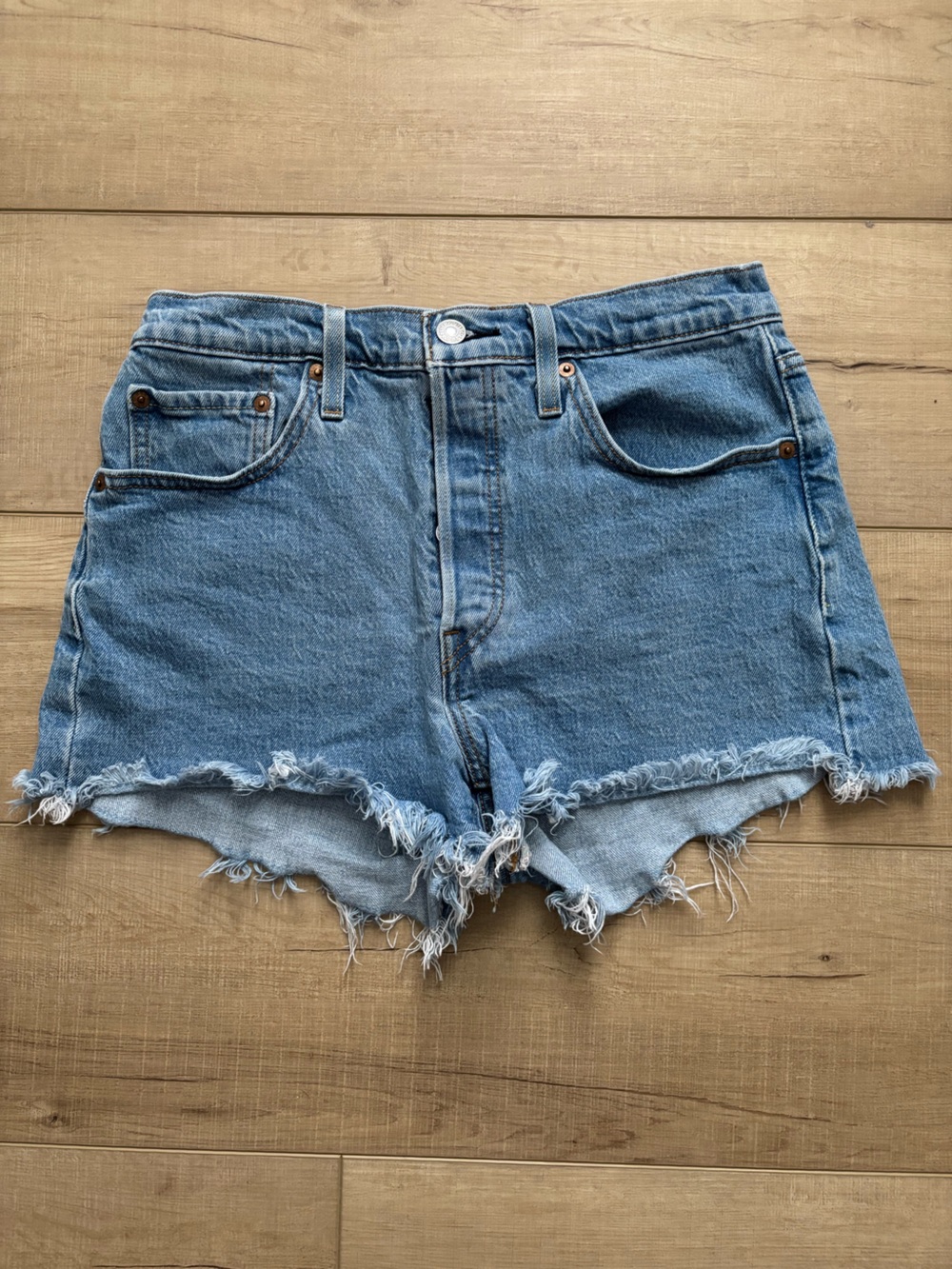 Levi’s 501 Original Fit High Rise Jean Shorts
